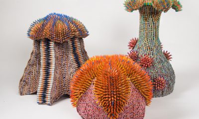 Túlvilági szobrok ceruzákból