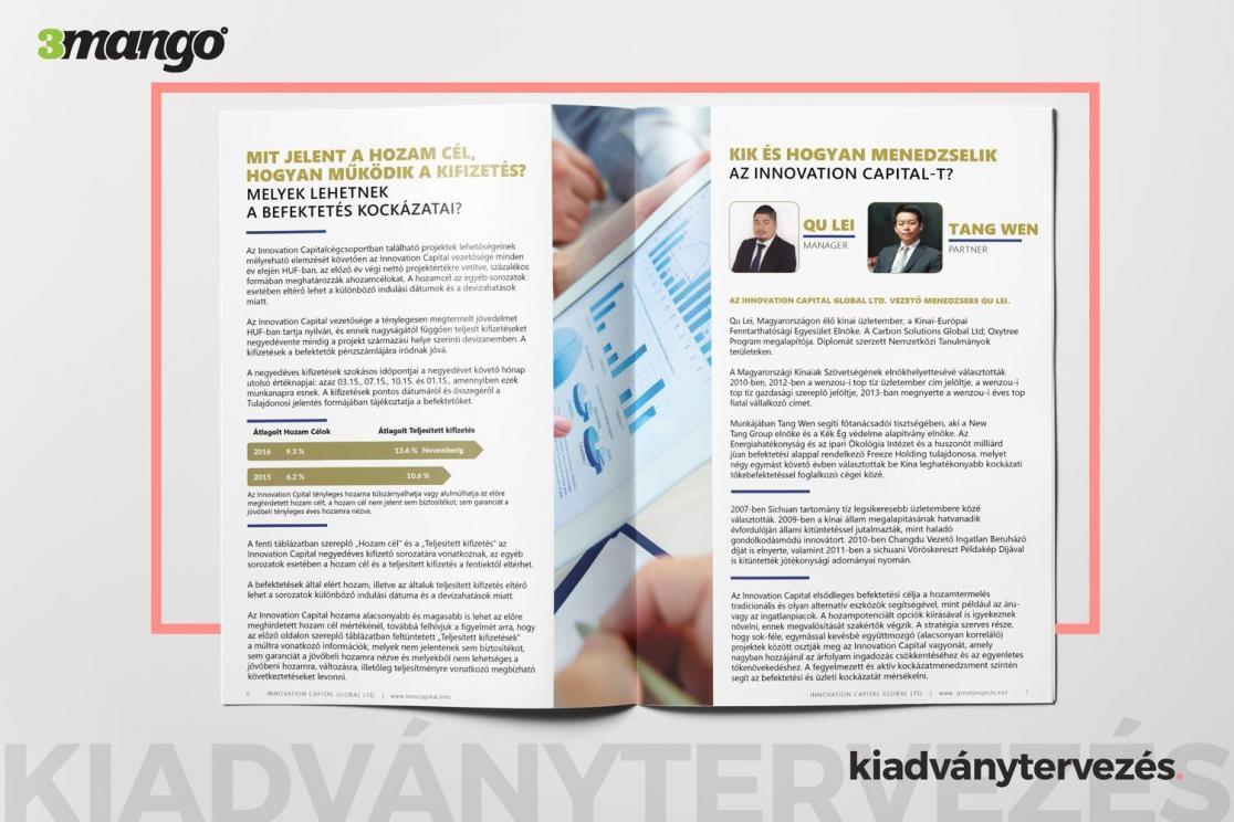 Kiadványtervezés - 3Mangó.hu