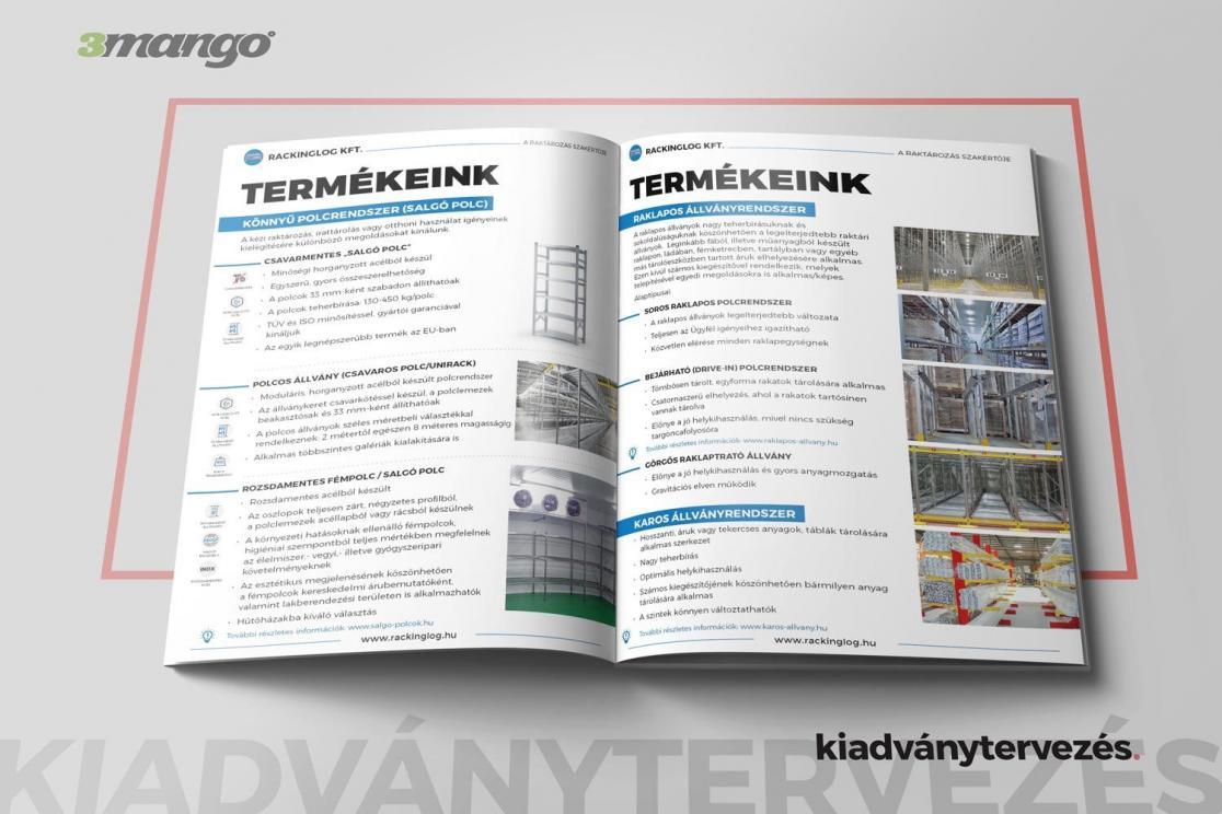 Kiadványtervezés - 3Mangó.hu